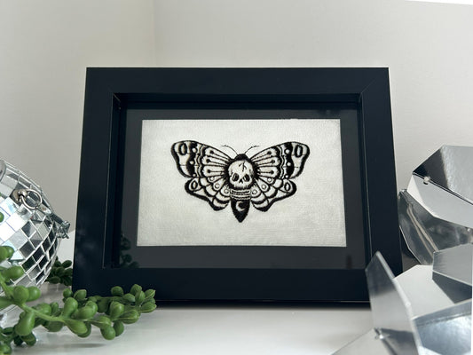 'Death Moth' Framed Art