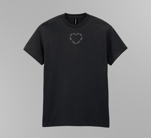 Barbed Wire Heart Tee