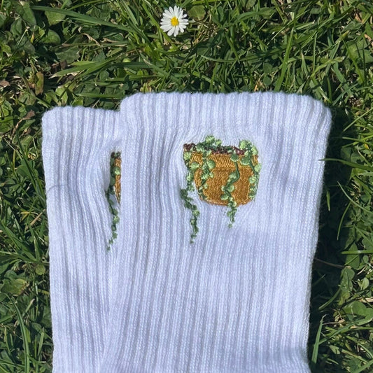 String of Pearls Socks