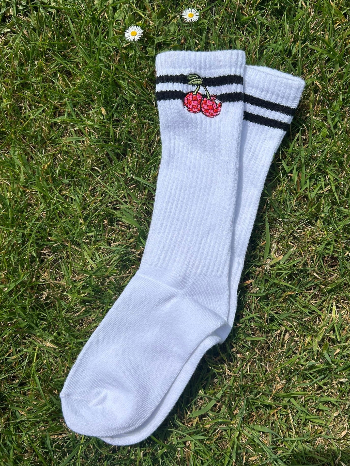 Disco Cherry Socks